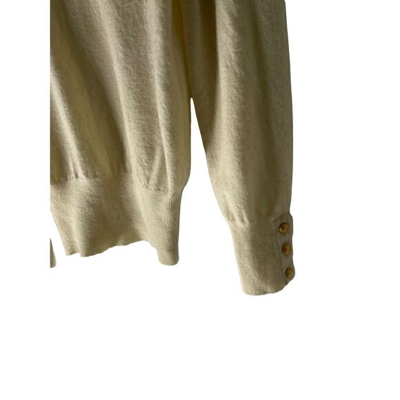 Women’s Cozy Lambswool Angora Rabbit Hair Blend Crewneck Sweater Size Large - Picture 4 of 5